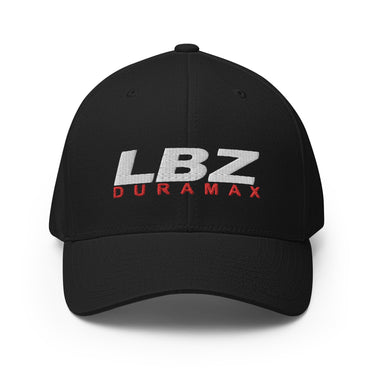 LBZ Duramax Hat Flexfit Basesball Cap-In-Black-From Aggressive Thread